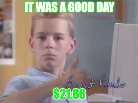 i don't know but today seems kinda odd